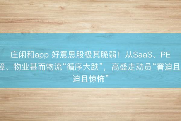 莊閑和app 好意思股極其脆弱!從SaaS、PE到保障、物業甚而物流“循序大跌”,高盛走動員“窘迫且驚怖”
